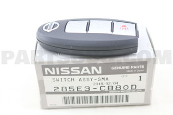Nissan 285E3CB80D SWITCH ASSY