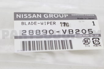 Nissan 28890VB205 BLADE WIPER