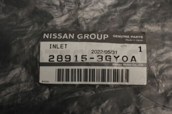 Nissan 289153GY0A INLET