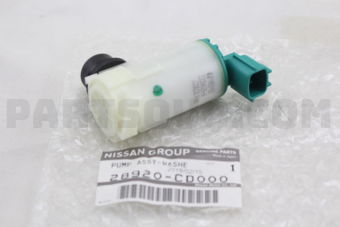 Nissan 28920CD000 PUMP ASSY-WASHER