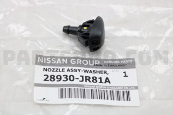Nissan 28930JR81A NOZZLE ASSY-WASHER,RH