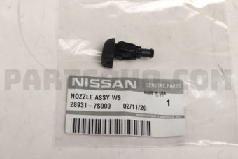 Nissan 289317S000 NOZZLE ASSY-WASHER,LH