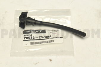 Nissan 28932ZW80A NOZZLE ASSY-WASHER,RH