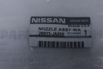 Nissan 28933JA000 NOZZLE ASSY-WASHER,LH