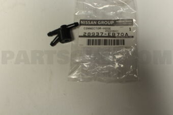 Nissan 28937EB70A CONNECTOR-WASHER TUBE
