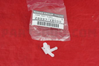 Nissan 28937VB000 CONNECTOR-WASHER TUBE