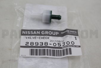 Nissan 2893805J00 VALVE-CHECK