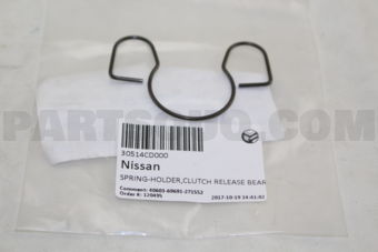 Nissan 30514CD000 SPRING-HOLDER,CLUTCH RELEASE BEARING