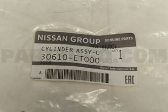 Nissan 30610ET000 CYLINDER ASSY-CLUTCH MASTER