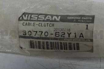 Nissan 3077062Y1A CABLE-CLUTCH