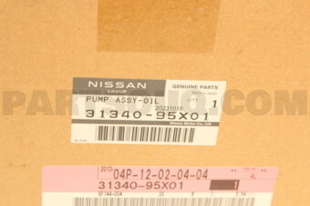 Nissan 3134095X01 PUMP ASSY-OIL