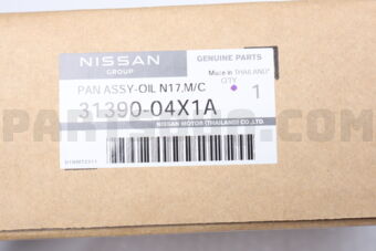 Nissan 3139004X1A PAN ASSY-OIL
