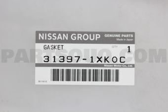 Nissan 313971XK0C GASKET-SIDE COVER