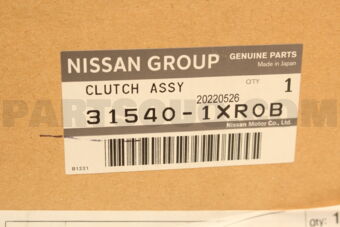 Nissan 315401XR0B CLUTCH ASSY-INPUT