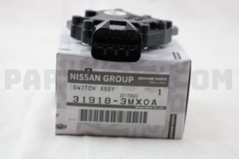 Nissan 319183MX0A PARK/NEUTRAL POSITION SWITCH