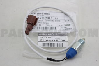 Nissan 32006VB00A TRANSFER NEUTRAL POSITION SWITCH