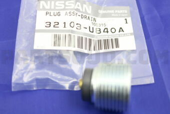 Nissan 32103U840A PLUG ASSY-DRAIN