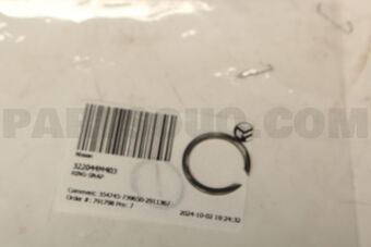 Nissan 322044M403 RING-SNAP