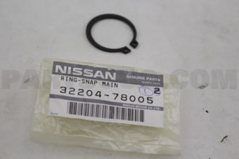 Nissan 3220478005 RING-SNAP