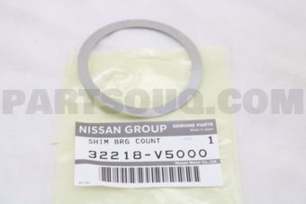 Nissan 32218V5000 SHIM-COUNTER GEAR BEARING
