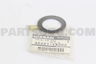 Nissan 32227VX200 SPRING-SUB GEAR
