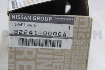 Nissan 3224100Q0A SHAFT-MAIN