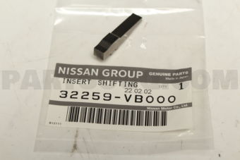 Nissan 32259VB000 INSERT-SHIFTING,OVERDRIVE