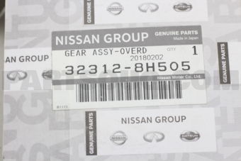 Nissan 323128H505 GEAR ASSY-5TH,INPUT SHAFT
