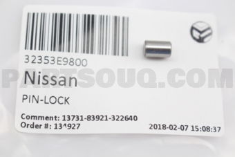 Nissan 32353E9800 PIN-LOCK
