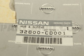 Nissan 32600CD001 HUB & SLEEVE