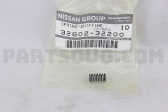 Nissan 3260232200 SPRING-SHIFTING INSERT