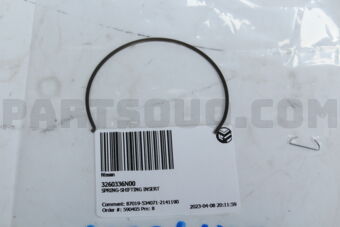Nissan 3260336N00 SPRING-SHIFTING INSERT