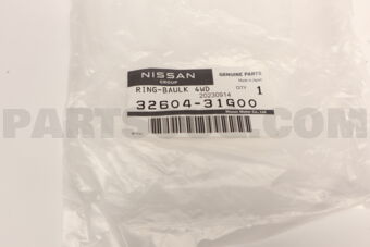 Nissan 3260431G00 RING-BAULK,4WD