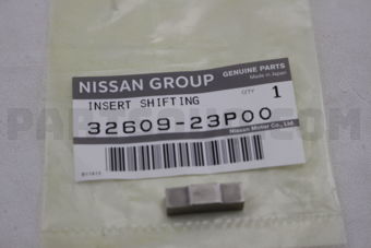 Nissan 3260923P00 INSERT-SHIFTING