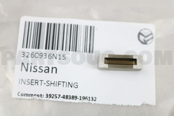 Nissan 3260936N15 INSERT-SHIFTING