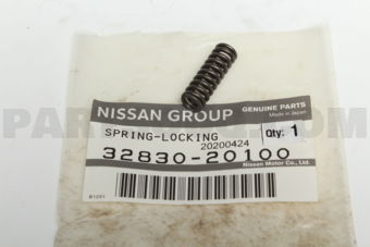 Nissan 3283020100 SPRING-CHECK BALL