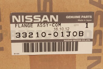 Nissan 3321001J0B FLANGE ASSY-COMPANION
