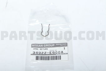 Nissan 34922EG00A SPRING-RETURN,BUTTON