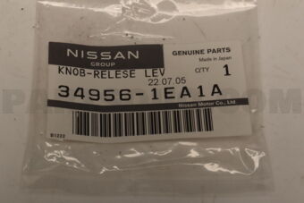 Nissan 349561EA1A KNOB-RELEASE