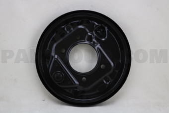 Nissan 3612005T10 PLATE ASSY-BACK,CENTER BRAKE