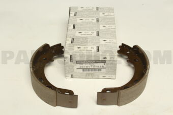 Nissan 361600T525 SHOE SET-CENTER BRAKE