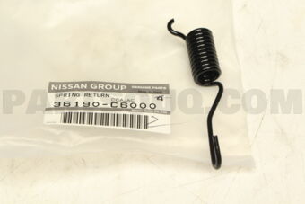 Nissan 36190C6000 SPRING-RETURN,SHOE