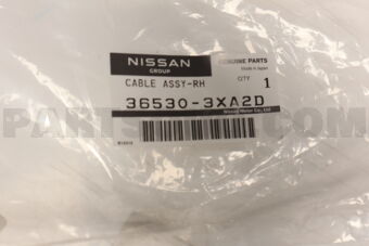 Nissan 365303XA2D CABLE ASSY-RH