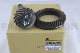 Nissan 381004N28A GEAR SET-HYPOID