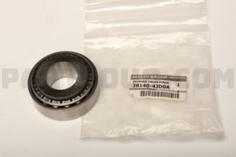Nissan 381404JD0A BEARING-DRIVE PINION,FRONT D23X