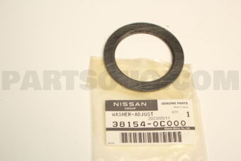 Nissan 381540C000 WASHER-ADJUST,DRIVE PINION