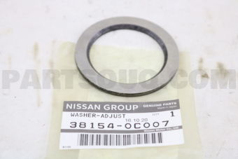 Nissan 381540C007 WASHER-ADJUST,DRIVE PINION