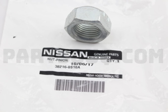 Nissan 382168S10A NUT-DRIVE PINION