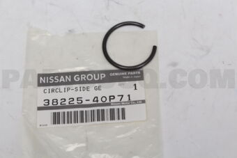 Nissan 3822540P71 CIRCLIP-SIDE GEAR