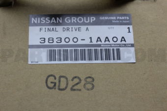 Nissan 383001AA0A FINAL DRIVE ASSY